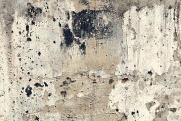 Weathered wall texture; chipped, stained, and aged concrete