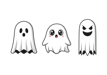 Obraz premium Halloween Haunts: Friendly Ghosts