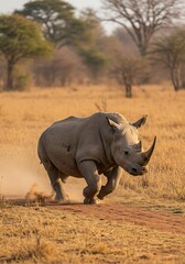 Obraz premium 夕焼けの疾走