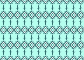Light blue ethnic textile diamond pattern
Soft light blue ethnic textile pattern with geometric diamonds, seamless and elegant for wallpapers and crafts.