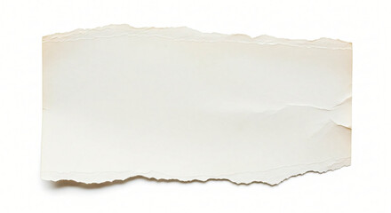Obraz premium Torn Paper Fragment: Blank Canvas for Creative Projects