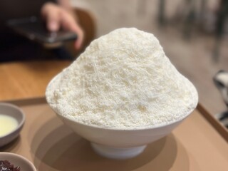 우유빙수