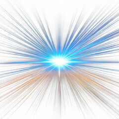 Fototapeta premium : Light, line, horizontal, blue, shine in a glowing futuristic style. PNG with transparent background, perfect for Overlay effects, neon beams, shimmer, and speed light visuals. Includes PNG asset.