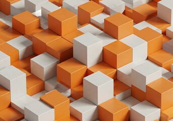 橙白の立体交響曲