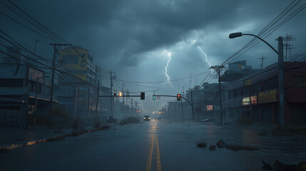 Blackout Streets: When Cities Collapse Under Climate Pressure