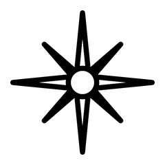 Obraz premium star line icon