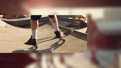 Slide Across Switch Transition Media Replace