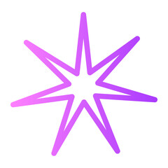 Fototapeta premium shape gradient icon