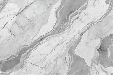 Luxury White and Gray Marble Texture with Natural Veins