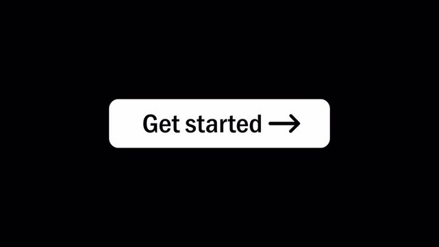 get started text sign with arrow icon, click the get started button to begin your journey and explore new opportunities online.