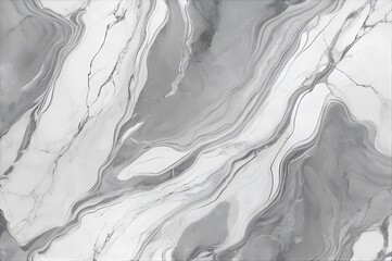 Obraz premium Luxury White and Gray Marble Texture with Natural Veins