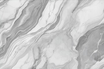 Obraz premium Luxury White and Gray Marble Texture with Natural Veins