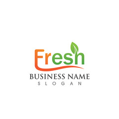 Fototapeta premium Fresh logo and symbol template