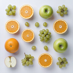 과일, 정렬, 색상, 패턴, 사과, 바나나, 오렌지, 배열, 예쁨, 촬영, fruits, aligned, colorful, pattern, apple, banana, orange, symmetry, neat, row, aesthetic, fresh, composition, tidy, grid
