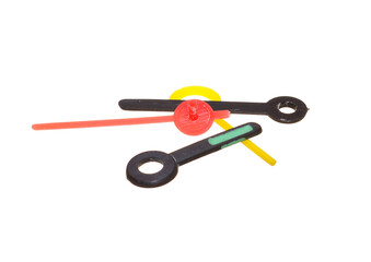 watch detail isolated on white background