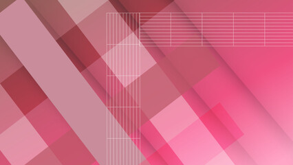 geometric pink background