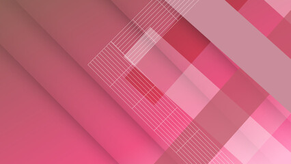 geometric pink background
