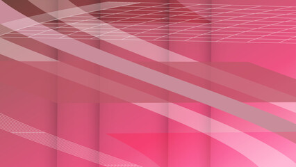 geometric pink background