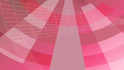 geometric pink background
