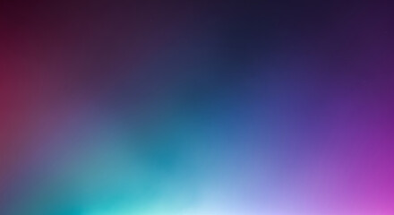Abstract gradient background with blend of purple, pink, teal, and blue colors