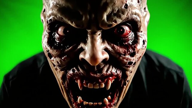 Vibrant green screen backdrop ready for dynamic video editing and creative visual effects production