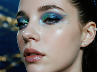 flawless make up mermaid theme 08771