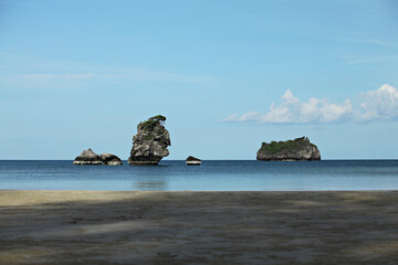 The beauty of Ao Thung Khai Nao and Ao Yai Ai (Yai Ai Beach) Saphli District, Chumphon Province, Thailand