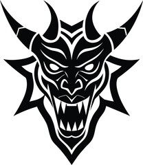 Dragon Head Vector