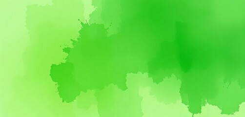 Fototapeta premium Abstract green watercolor wash, textured and blotchy, with soft gradients, pastel, pattern