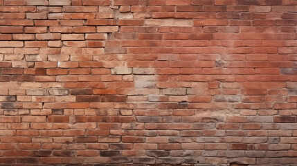 Obraz premium Old brick wall texture for architecture and interior design. Realistic high quality background element