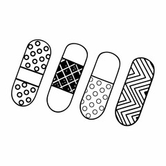 pill style designs vector illustration