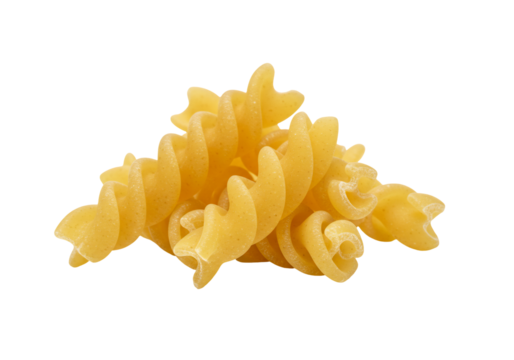 Spiral pasta food photography transparent background - Powered by Adobe