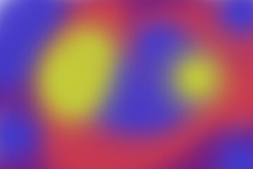 Abstract colorful background with yellow, blue, red gradients