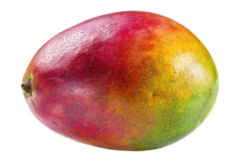 Ripe mango, oval shape, vibrant colors