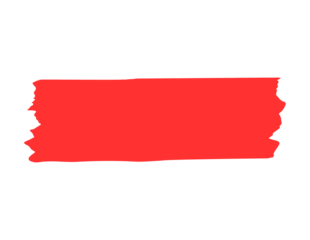 Red Tape isolated cutout
