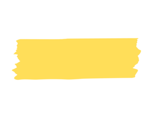 Yellow Crumped Tape cutout 