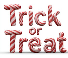 Fototapeta premium Festive 3D text displaying 