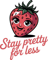 Obraz premium strawberry on a white background