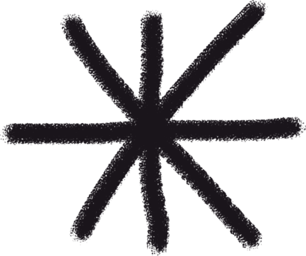 star doodle sketch PNG 