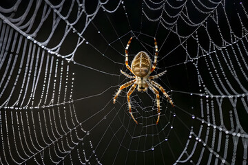 Obraz premium spider on web