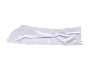 Purple or Blue Crumped Tape Cutout