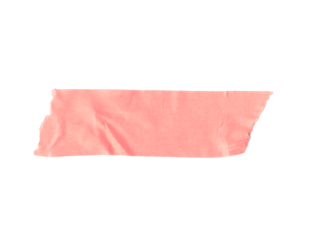 Pink tape cutout
