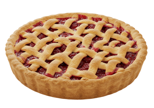 Lattice top fruit pie delicious homemade dessert pastry food photography