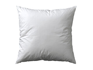 Square white pillow, clean and simple