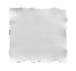 Obraz premium Blank, off-white paper, ragged edges