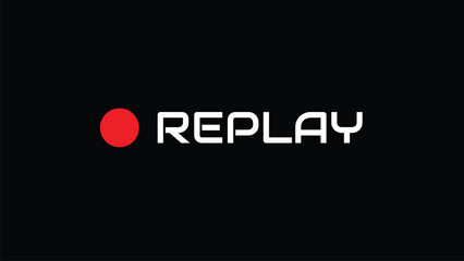 replay icon minimalis