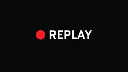 replay sign icon new
