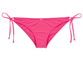 Pink bikini bottom swimsuit summer beachwear fashion apparel clothing textile accessory style design garment isolated transparent background