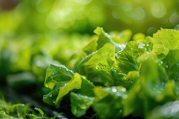 Hydroponics System,Planting Vegetables and Herbs Without Using Soil for Health