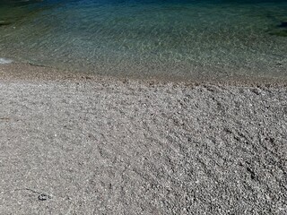 tire tracks in the sand